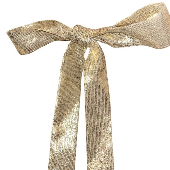 mimi liberte michel klein gold foil velvet ethnic print patchwork maxi s… - Picture 5 of 9